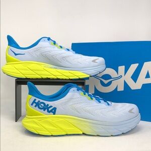 Hoka One One Arahi 6 Blue Yellow 1123194/IWEP Mens Running Shoes - Size 12D